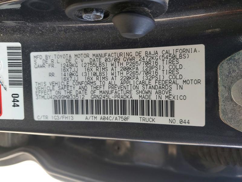 2009 Toyota Tacoma Double Cab