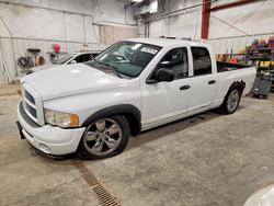Salvage trucks for sale at Mcfarland, WI auction: 2004 Dodge RAM 1500 ST