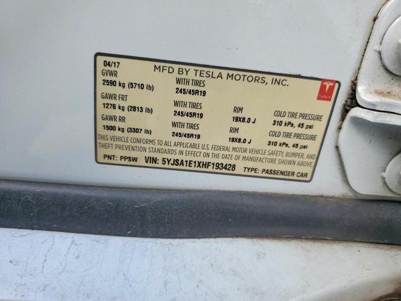 2017 Tesla Model s