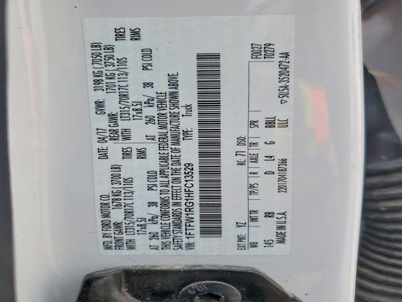 2017 Ford F150 Raptor