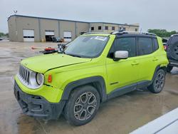 Jeep salvage cars for sale: 2018 Jeep Renegade Limited