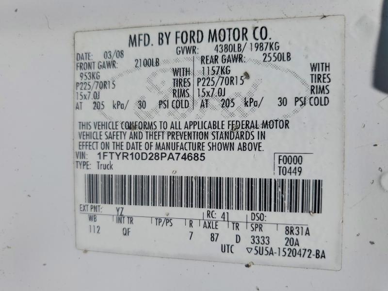 2008 Ford Ranger