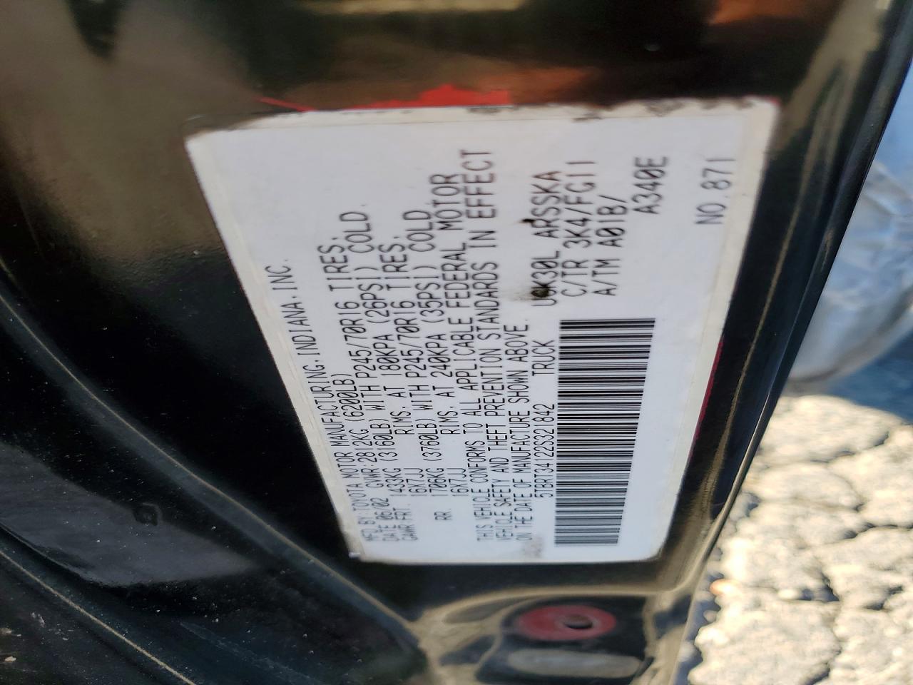 2002 Toyota Tundra SR5 V8
