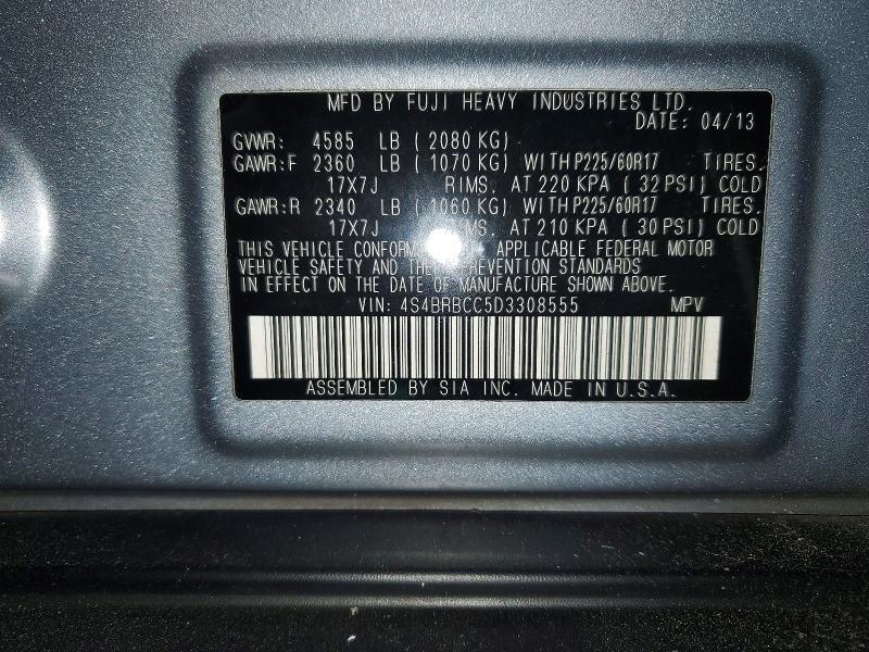 2013 Subaru Outback 2.5i Premium