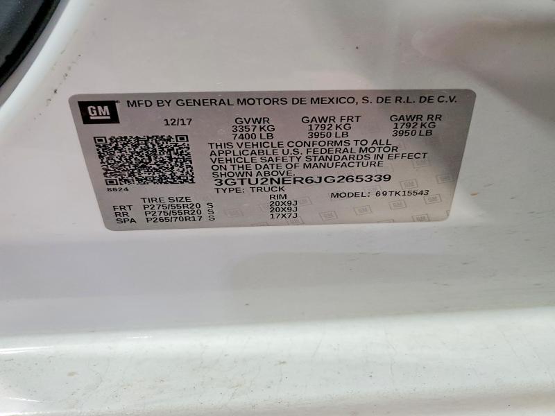 2018 GMC Sierra K1500 SLT