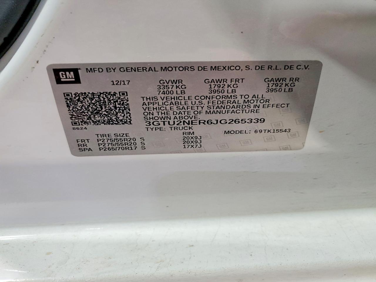 2018 GMC Sierra K1500 SLT