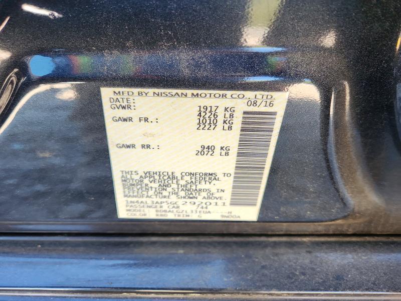 2016 Nissan Altima 2.5 s