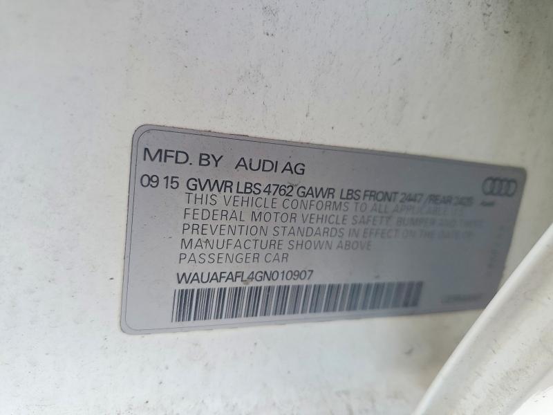 2016 Audi A4 Premium S-line
