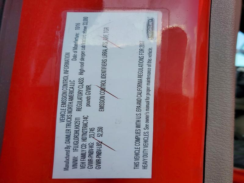 2017 Freightliner Cascadia 125 Semi Truck