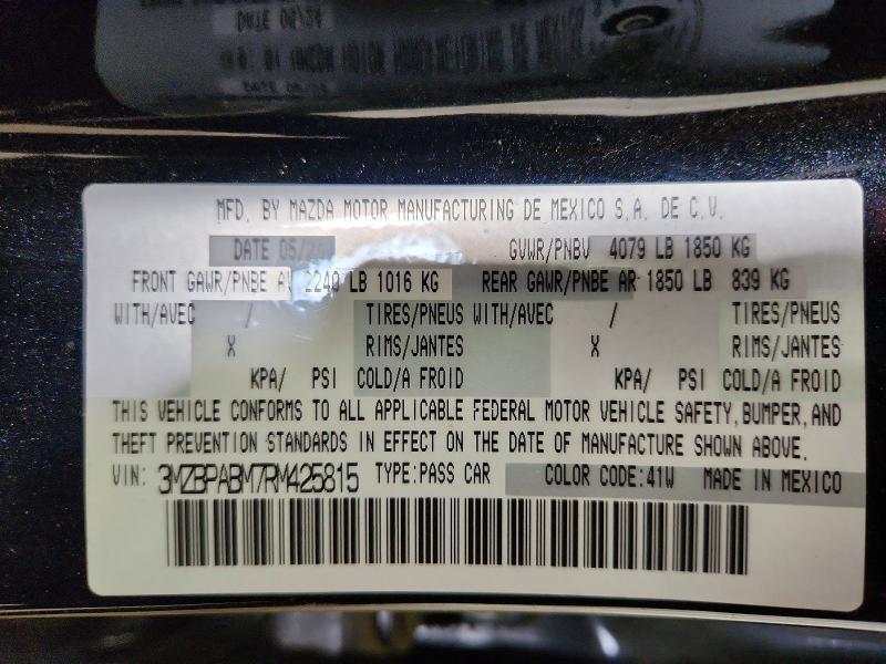 2024 Mazda 3 Select Sport