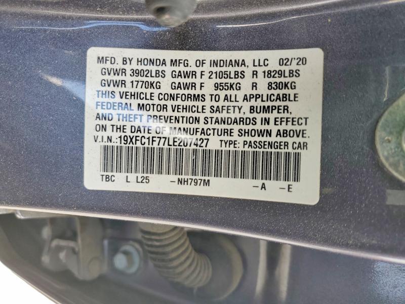 2020 Honda Civic exl