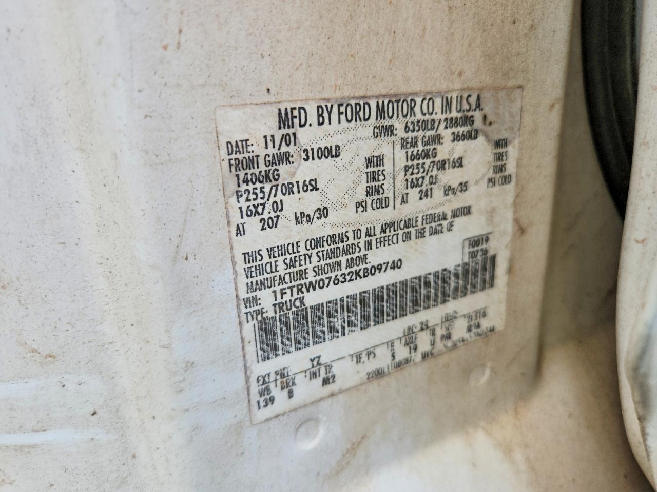 2002 Ford F150 Supercrew