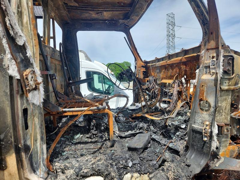 2009 Sterling Acterra Grapple Crane Truck