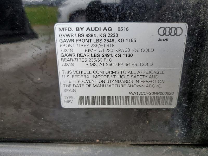 2017 Audi Q3 Premium Plus