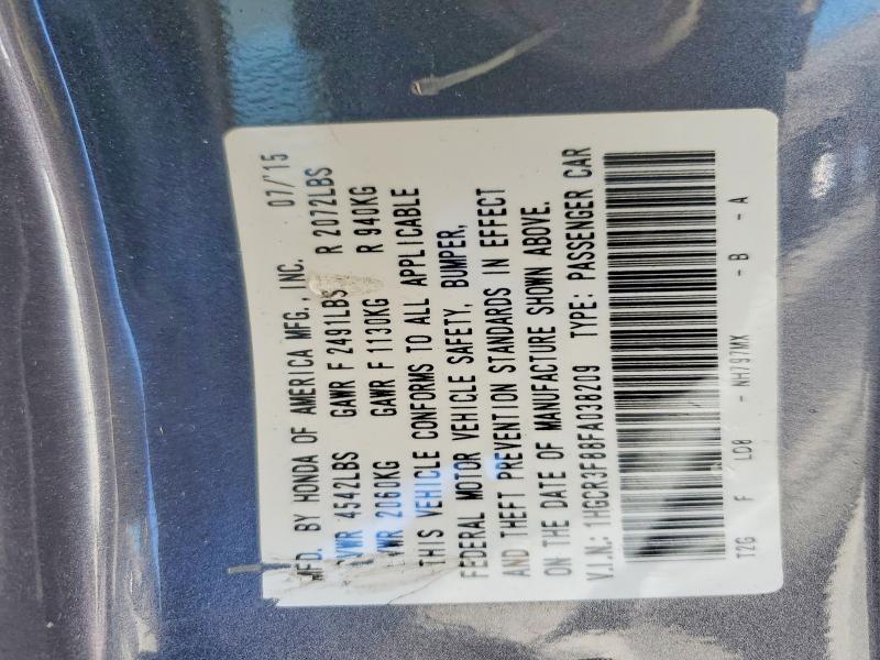 2015 Honda Accord exl