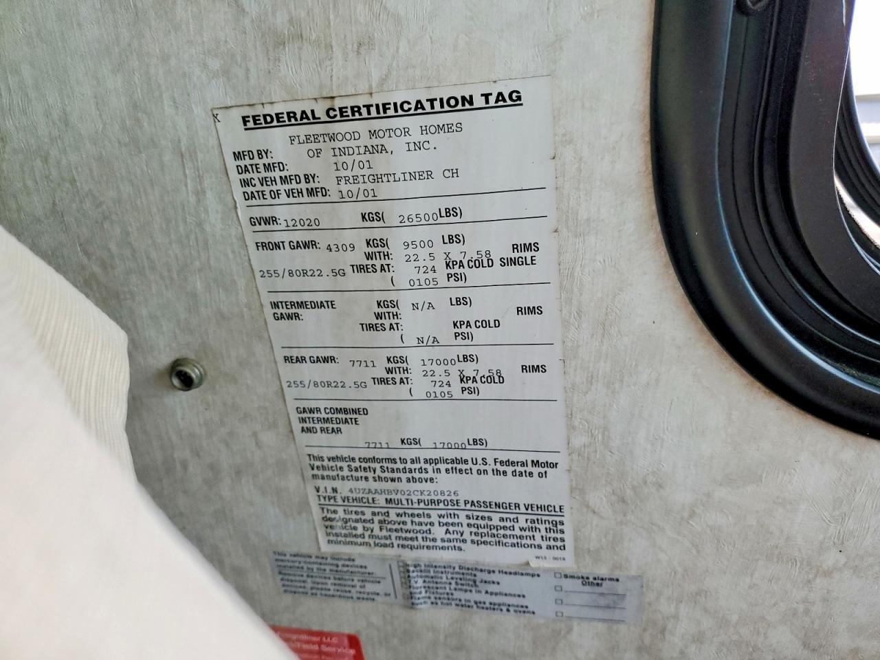 2002 Fleetwood Expedition RV