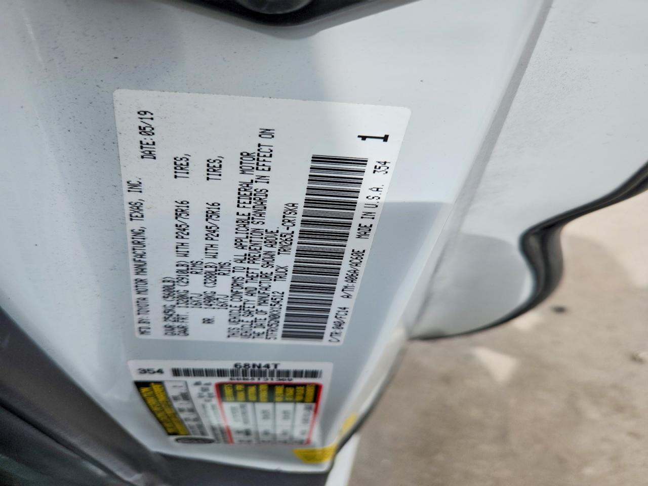 2019 Toyota Tacoma SR5