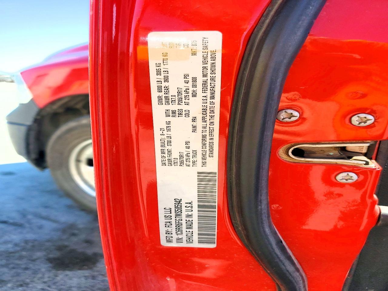 2021 Dodge RAM 1500 Classic Tradesman