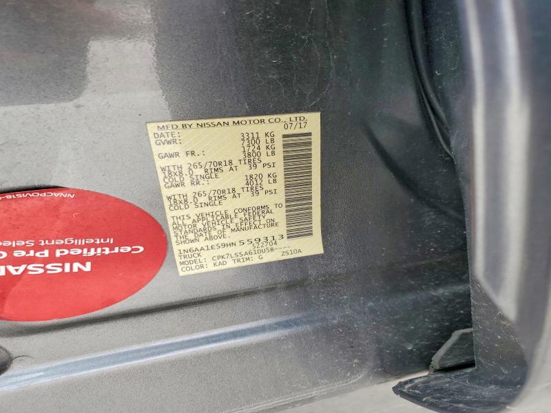 2017 Nissan Titan SV