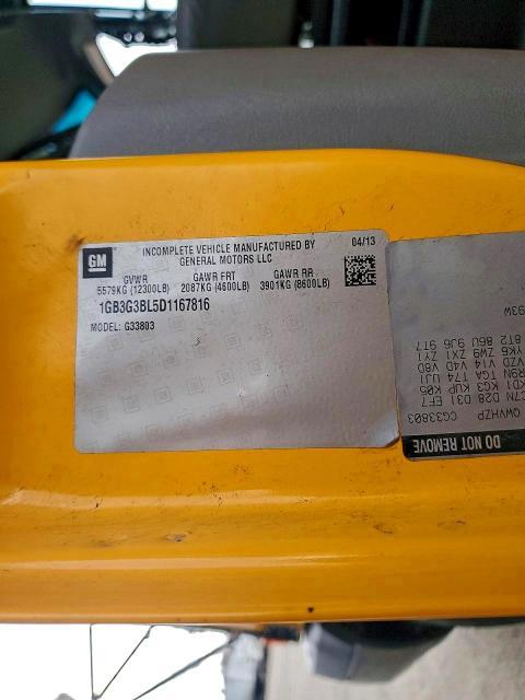 2013 Chev Rolet Express School bus