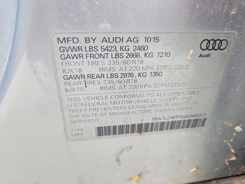 2016 Audi Q5 Premium Plus