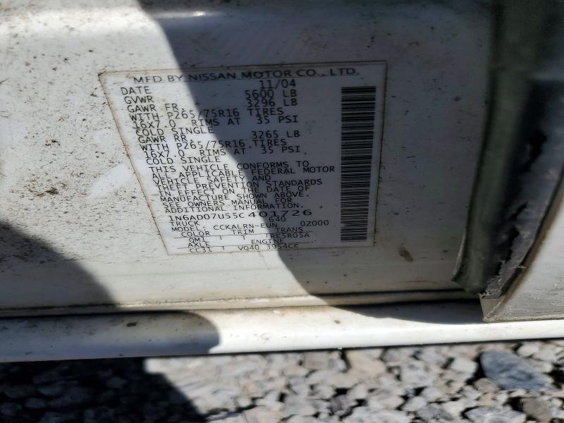 2005 Nissan Frontier se