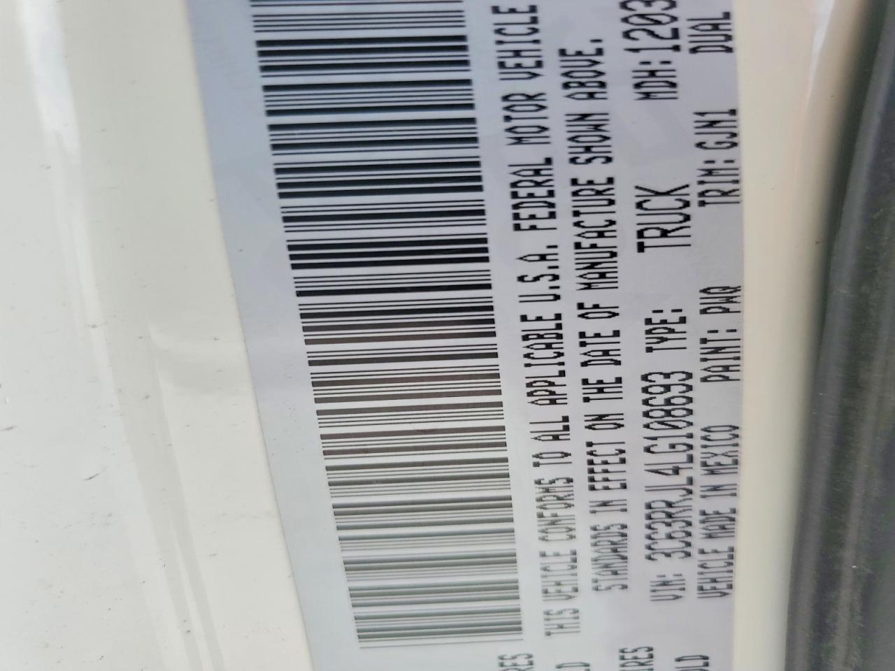 2020 Dodge 3500 Laramie