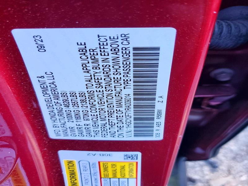 2024 Honda Accord Hybrid Sport-l