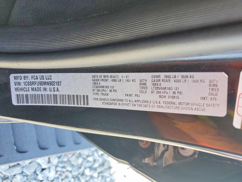 2021 Dodge RAM 1500 TRX