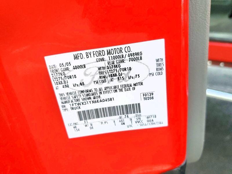 2006 Ford F350 srw Super Duty