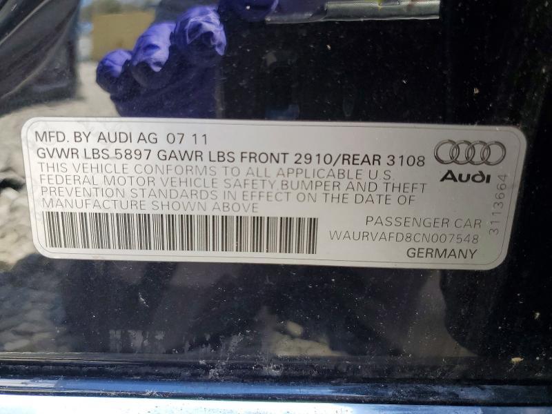 2012 Audi A8 l Quattro