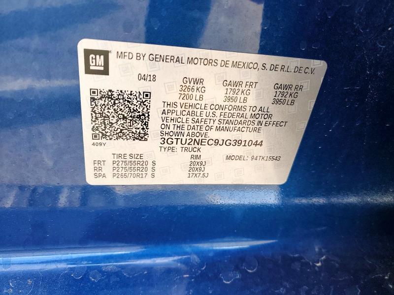 2018 GMC Sierra K1500 SLT