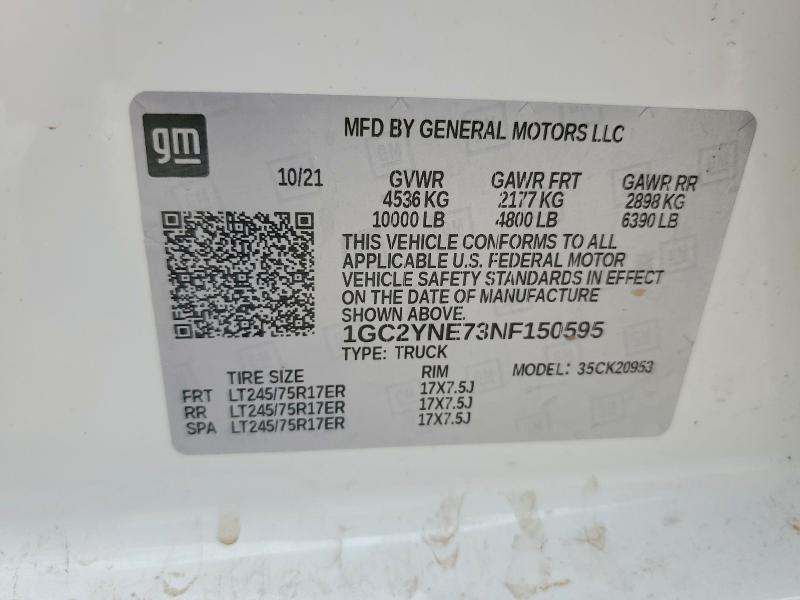 2022 Chevrolet Silverado K2500 Heavy Duty LT