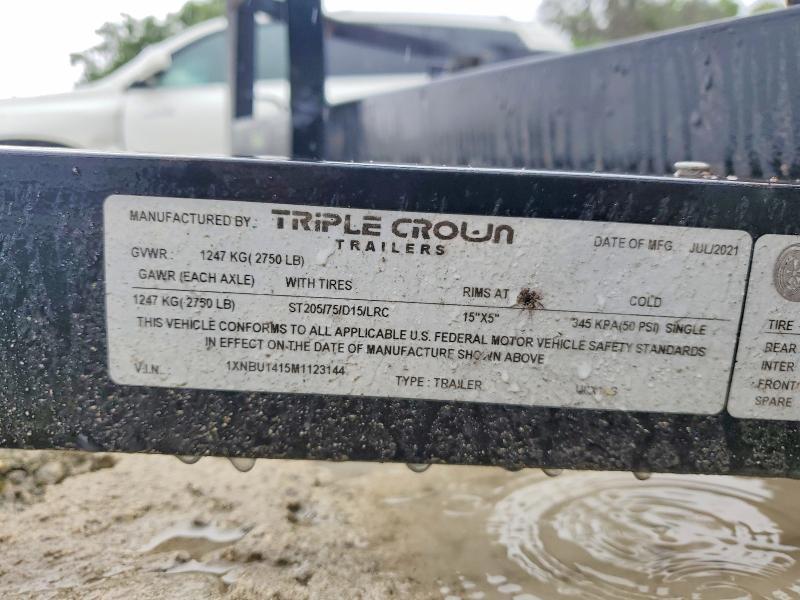 2021 Tctr 2021 Triple Crown Utility Trailer