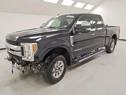 Salvage trucks for sale at Houston, TX auction: 2019 Ford F250 Super Duty