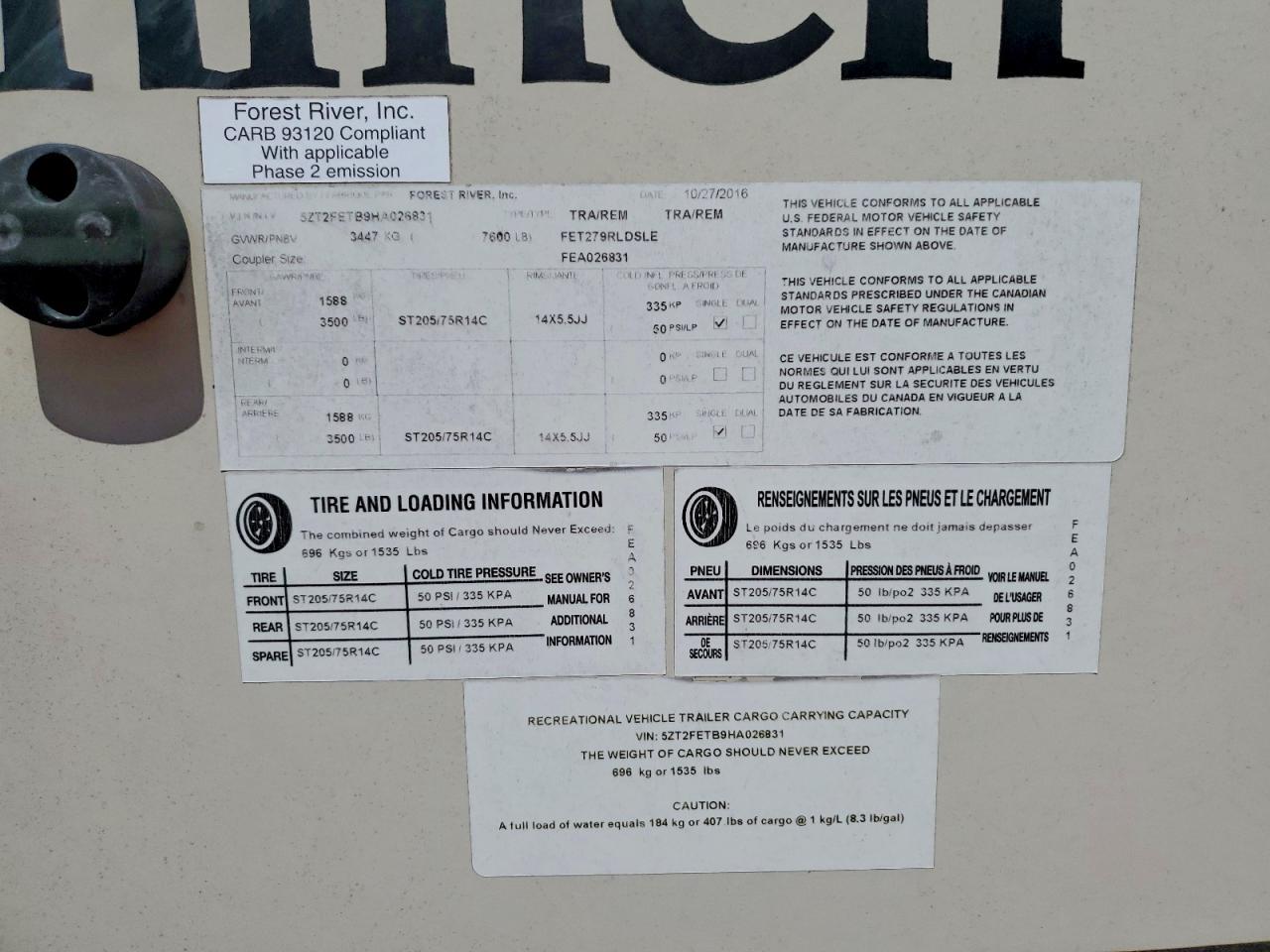 2017 Foresriver 2017 Forest River Freedom Express Camper