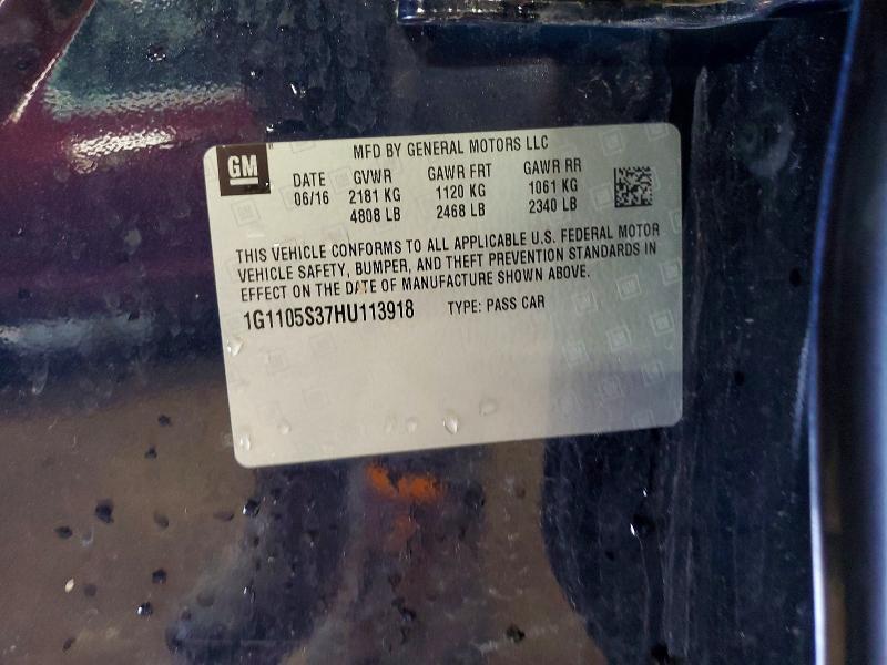 2017 Chevrolet Impala lt