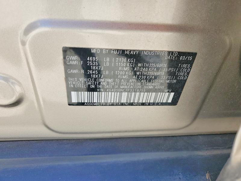 2015 Subaru Outback 2.5i Limited