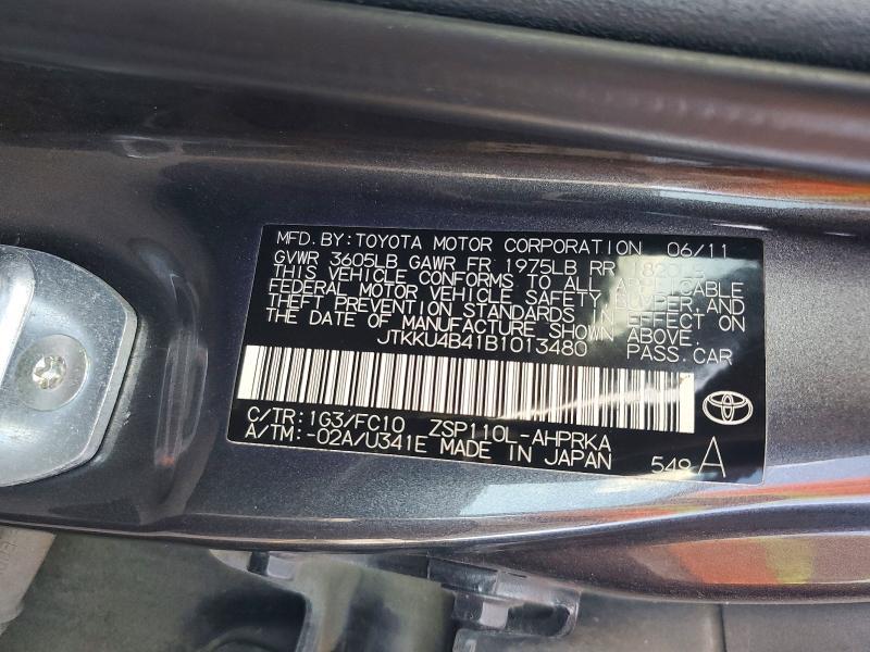 2011 Scion Xd Base
