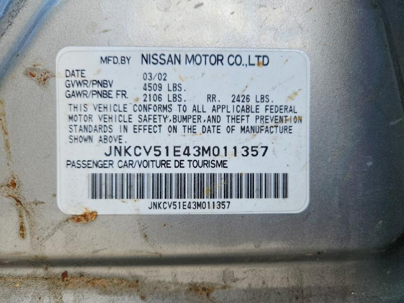 2003 Infiniti G35 Base