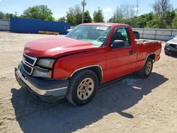 Salvage cars for sale from Copart Midway, FL: 2007 Chevrolet Silverado C1500 Classic