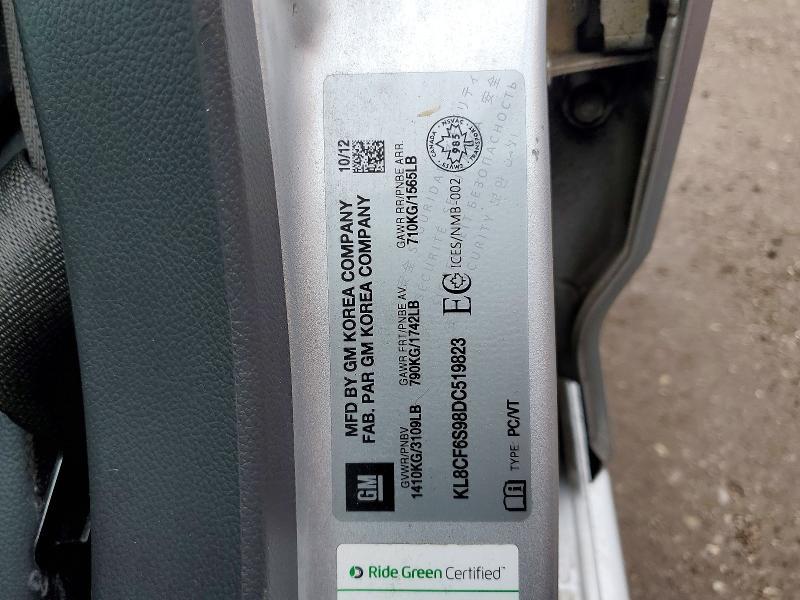 2013 Chevrolet Spark 2LT