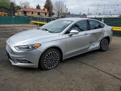 Ford salvage cars for sale: 2017 Ford Fusion se