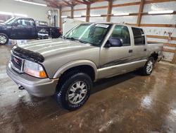 Salvage trucks for sale at Pekin, IL auction: 2002 GMC Sonoma
