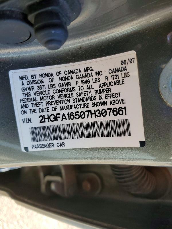 2007 Honda Civic lx