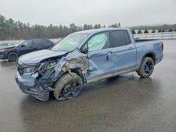 Salvage trucks for sale at Windham, ME auction: 2024 Honda Ridgeline Black Edition