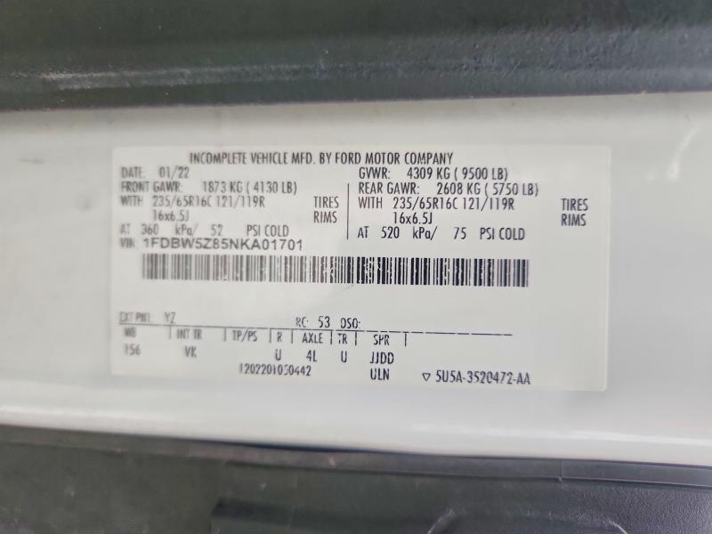 2022 Ford Transit Delivery Truck
