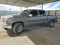 Salvage trucks for sale at Anthony, TX auction: 2007 Chevrolet Silverado C1500 Classic Crew Cab