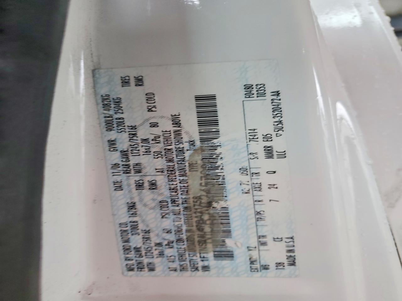 2007 Ford Econoline E250 Van