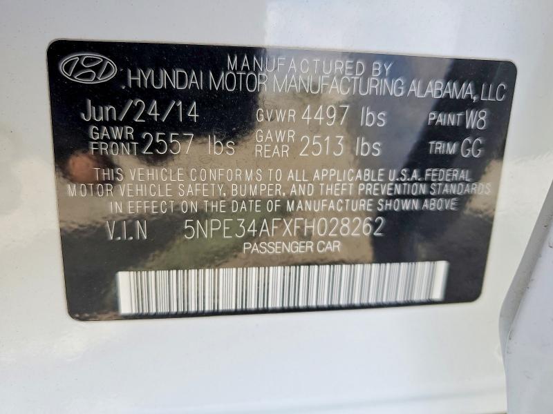 2015 Hyundai Sonata Limited